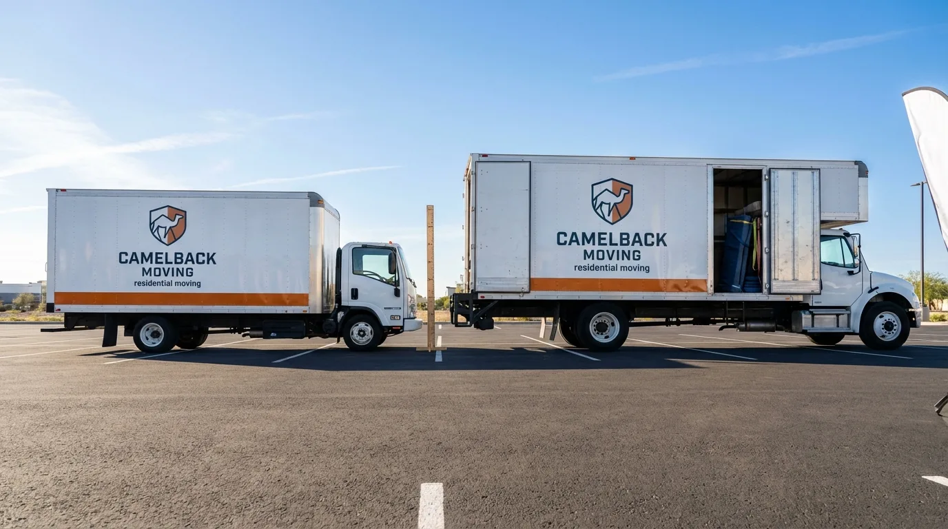 Moving truck size capacity guide in Port Orchard